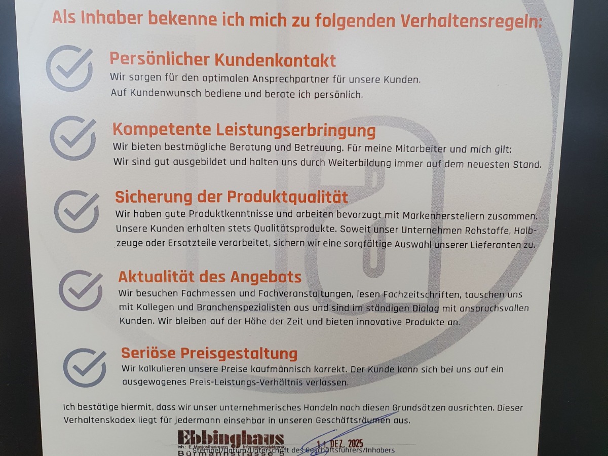 Ohne Sie nicht möglich. Danke