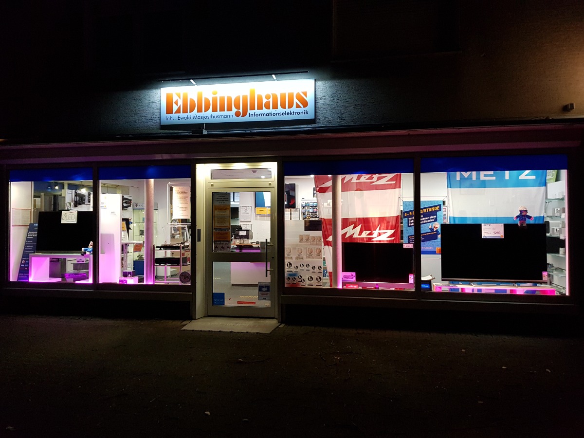 bei uns Parken Sie direkt vor der Tür